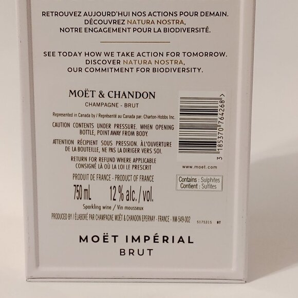 MOET & CHANDON COOLER TIN Champagne Box CHEERS TO YOU Moet Imperial BRUT - Picture 6 of 10